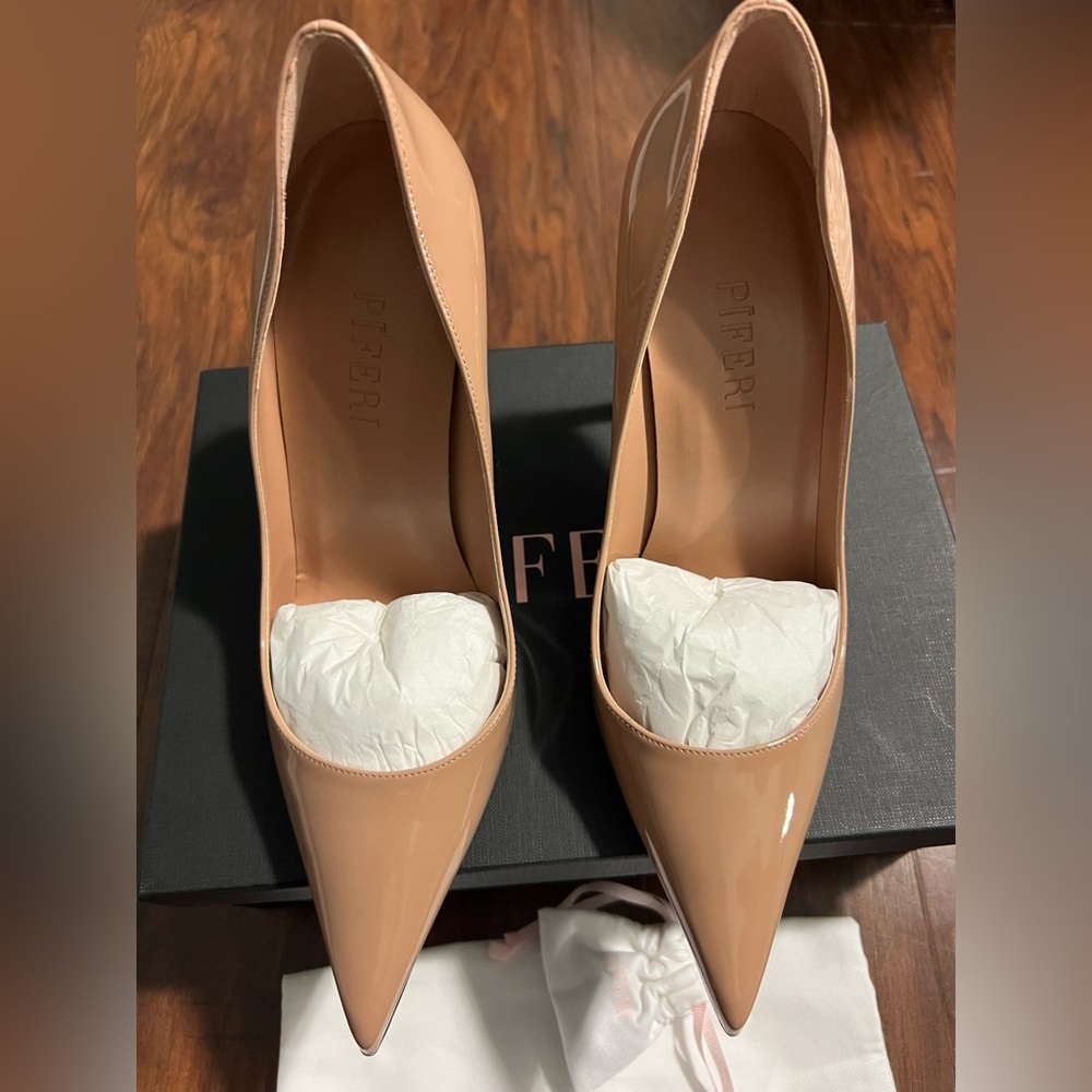 PĪFERI CARAMEL HEELS - Picture 3 of 6